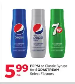 Rexall PEPSI or Classic Syrups for SODASTREAM offer