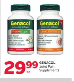 Rexall GENACOL Joint Pain Supplements offer