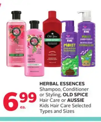 Rexall HERBAL ESSENCES Shampoo, Conditioner or Styling, OLD SPICE Hair Care or AUSSIE Kids Hair Care offer
