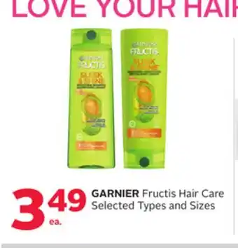 Rexall GARNIER Fructis Hair Care offer