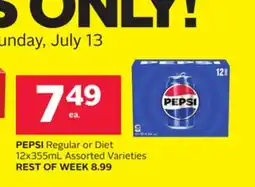 Rexall PEPSI Regular or Diet offer
