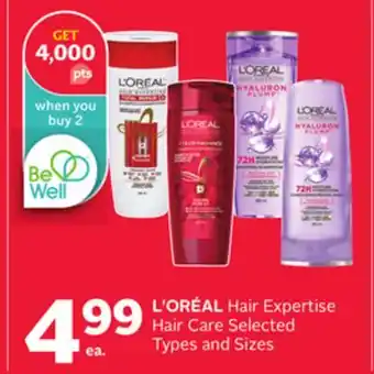 Rexall L'ORÉAL Hair Expertise Hair Care offer