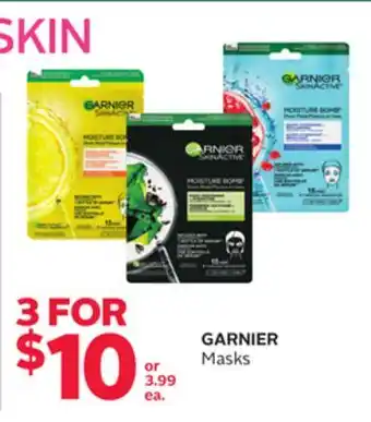 Rexall GARNIER Masks offer