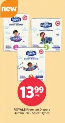 Rexall ROYALE Premium Diapers Jumbo Pack offer