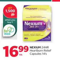 Rexall NEXIUM 24HR Heartburn Relief Capsules offer