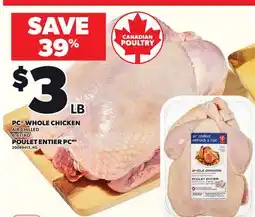 Independent City Market PC WHOLE CHICKEN offer