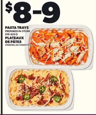 Independent City Market PASTA TRAYS, 510-625 G offer