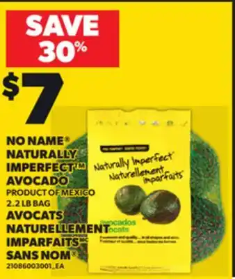 Independent City Market NO NAME NATURALLY IMPERFECT AVOCADO , 2.2 LB BAG offer