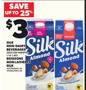 Independent City Market SILK NON-DAIRY BEVERAGES, 1.74 -1.89 L offer