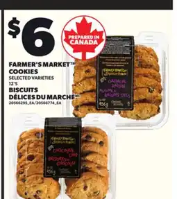 Independent City Market FARMER'S MARKET COOKIES, 12'S offer