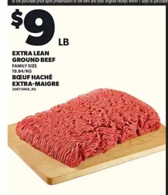 Independent City Market EXTRA LEAN GROUND BEEF offer