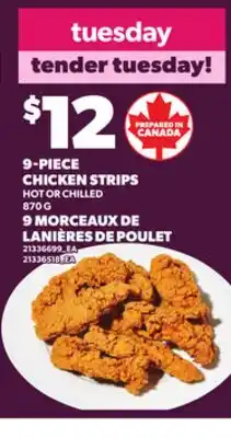 Independent City Market 9-PIECE CHICKEN STRIPS, 870 G offer