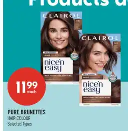 Shoppers Drug Mart PURE BRUNETTES HAIR COLOUR offer