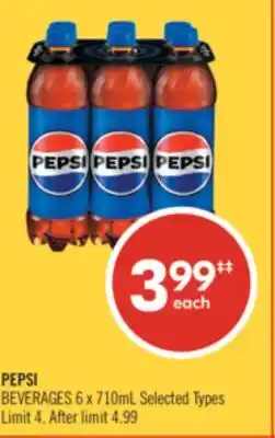 Shoppers Drug Mart PEPSI BEVERAGES offer