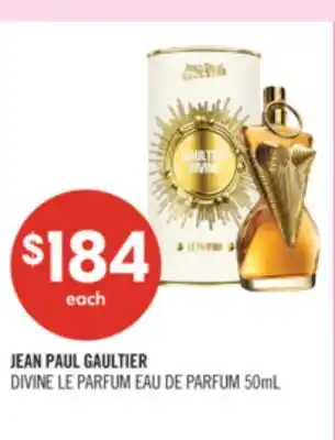 Shoppers Drug Mart JEAN PAUL GAULTIER DIVINE LE PARFUM EAU DE PARFUM offer