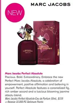 Shoppers Drug Mart Marc Jacobs Perfect Absolute Eau de Parfum offer