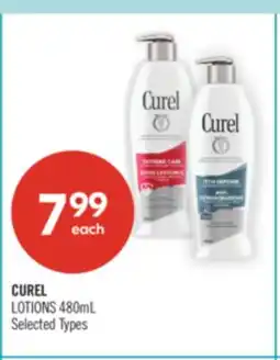 Shoppers Drug Mart CUREL LOTIONS offer