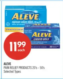 Shoppers Drug Mart ALEVE PAIN RELIEF PRODUCTS offer