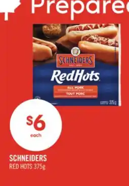 Shoppers Drug Mart SCHNEIDERS RED HOTS offer