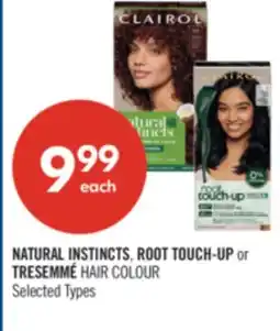 Shoppers Drug Mart NATURAL INSTINCTS, ROOT TOUCH-UP or TRESEMMÉ HAIR COLOUR offer