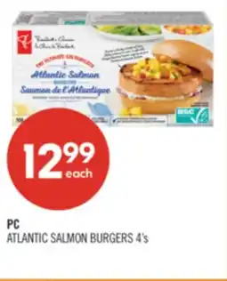 Shoppers Drug Mart PC ATLANTIC SALMON BURGERS offer