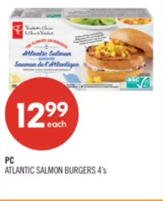 Shoppers Drug Mart PC ATLANTIC SALMON BURGERS offer