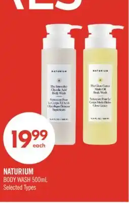 Shoppers Drug Mart NATURIUM BODY WASH offer