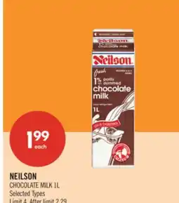 Shoppers Drug Mart NEILSON CHOCOLATE MILK offer