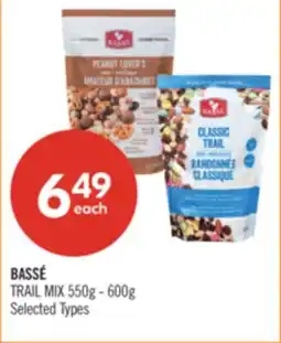 Shoppers Drug Mart BASSÉ TRAIL MIX offer