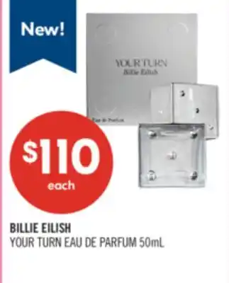 Shoppers Drug Mart BILLIE EILISH YOUR TURN EAU DE PARFUM offer