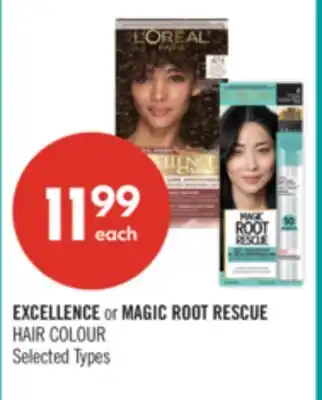 Shoppers Drug Mart EXCELLENCE or MAGIC ROOT RESCUE HAIR COLOUR offer
