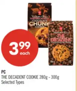 Shoppers Drug Mart PC THE DECADENT COOKIE offer