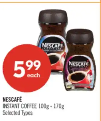 Shoppers Drug Mart NESCAFÉ INSTANT COFFEE offer