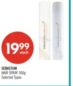 Shoppers Drug Mart SEBASTIAN HAIR SPRAY 300g offer