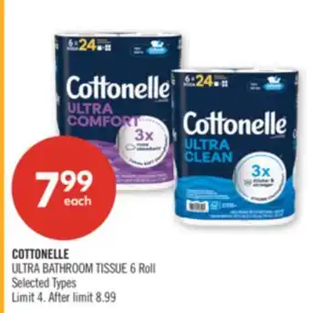Shoppers Drug Mart COTTONELLE ULTRA BATHROOM TISSUE offer