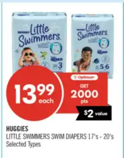 Shoppers Drug Mart HUGGIES LITTLE SWIMMERS SWIM DIAPERS offer