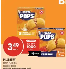 Shoppers Drug Mart PILLSBURY PIZZA POPS offer