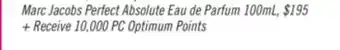Shoppers Drug Mart Marc Jacobs Perfect Absolute Eau de Parfum offer