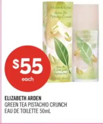 Shoppers Drug Mart ELIZABETH ARDEN GREEN TEA PISTACHIO CRUNCH EAU DE TOILETTE offer