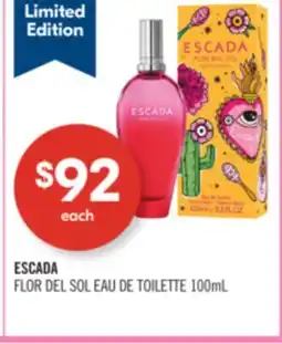 Shoppers Drug Mart ESCADA FLOR DEL SOL EAU DE TOILETTE offer