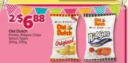 PharmaChoice Old Dutch Potato, Ridgies Chips offer