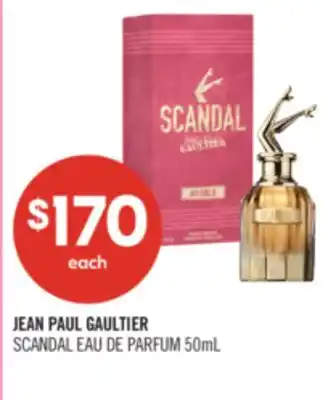 Shoppers Drug Mart JEAN PAUL GAULTIER SCANDAL EAU DE PARFUM offer