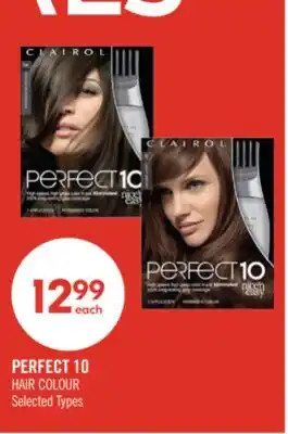Shoppers Drug Mart PERFECT 10 HAIR COLOUR offer