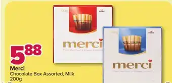 PharmaChoice Merci Chocolate Box offer