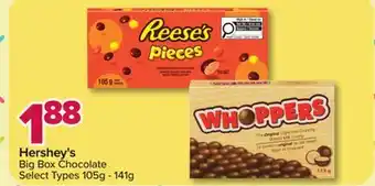 PharmaChoice Hershey's Big Box Chocolate offer
