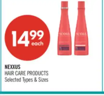 Shoppers Drug Mart NEXXUS HAIR CARE PRODUCTS offer