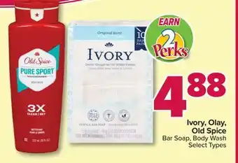 PharmaChoice Ivory, Olay, Old Spice Bar Soap, Body Wash offer