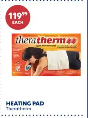 Wellwise by Shoppers Theratherm HEATING PAD offer