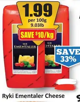 Starsky Ryki Ementaler Cheese offer