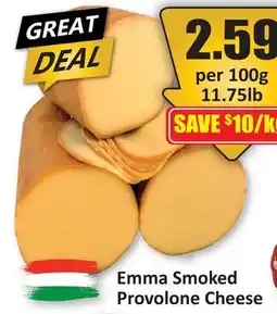Starsky Emma Smoked Provolone Cheese offer